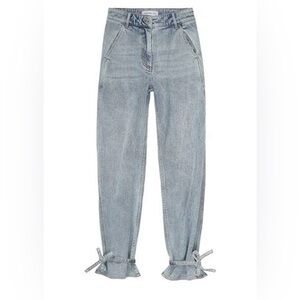 NEW Something Navy jeans with ties at the ankle